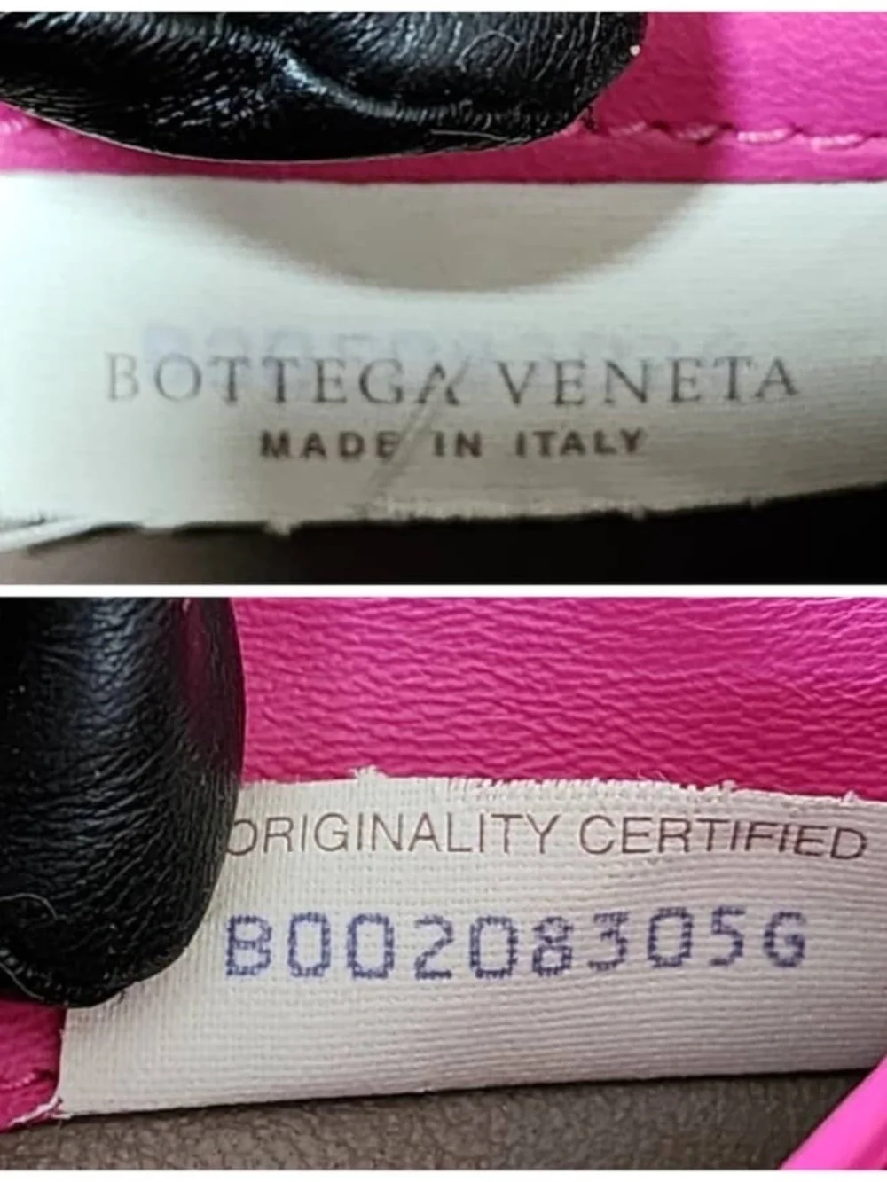 Authentic BOTTEGA VENETA Nappa Intrecciato Continental Flap Wallet Pink